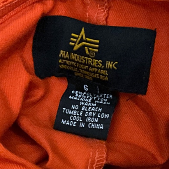 Alpha Industries NASA Orange Jumpsuit Costume - Picture 4 of 4